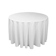 Premier Hire - Linen Hire - 108" Round Tablecloth